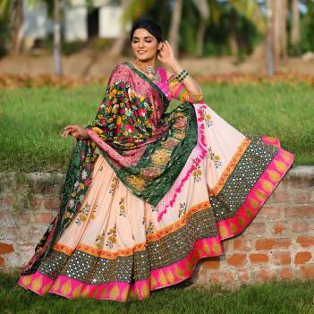 DT 1335 BY SAGAR IMPEX SOFT BUTTER SILK FANCY DIGITAL PRINT LEHENGA CHOLI SUPPLIER IN INDIA